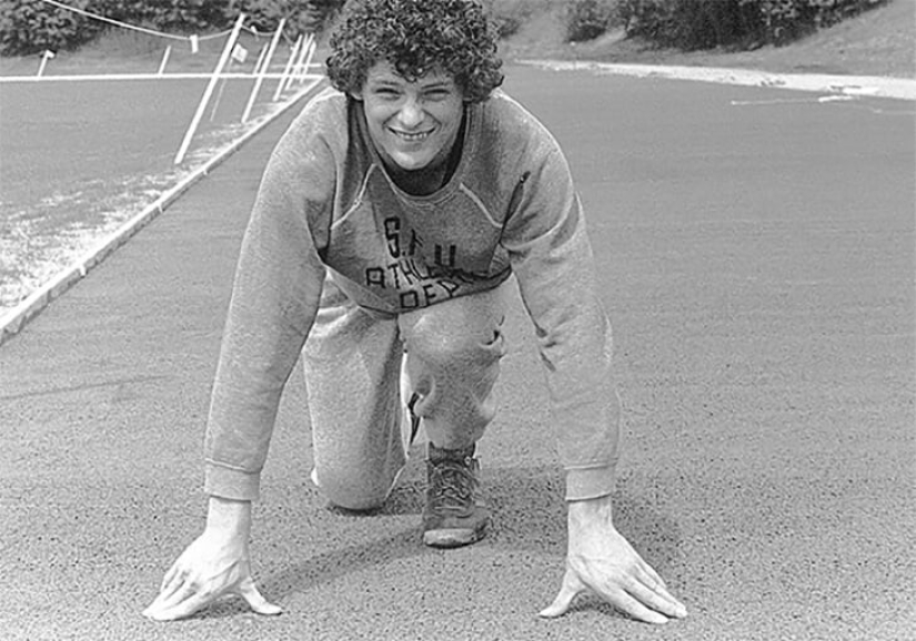 Terry Fox and his heroic marathon from ocean to ocean