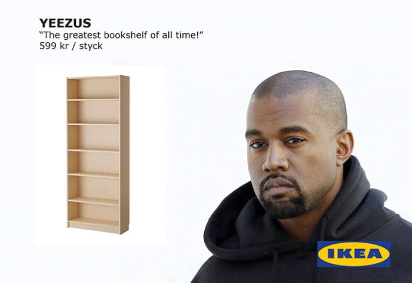 That's such a Kardashian! IKEA and its fans troll Kanye West