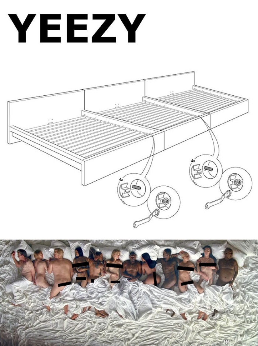 That's such a Kardashian! IKEA and its fans troll Kanye West