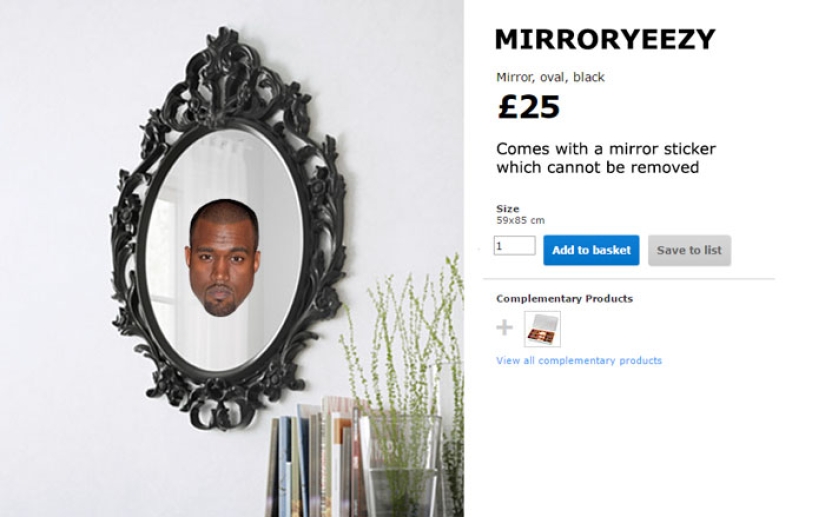 That's such a Kardashian! IKEA and its fans troll Kanye West