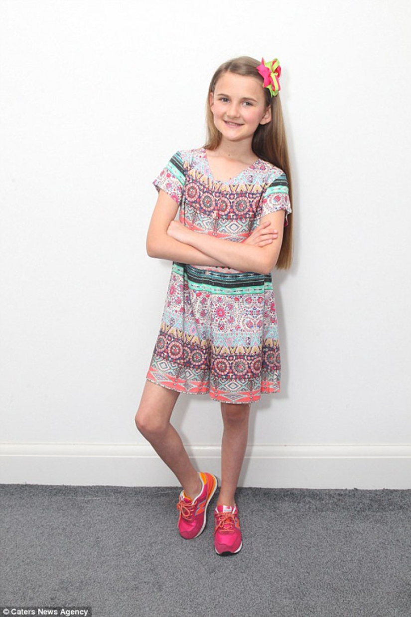 The 11-year-old is not at all a spoiled blogger whose father spends thousands of pounds on her