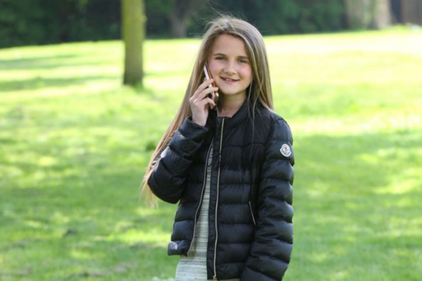 The 11-year-old is not at all a spoiled blogger whose father spends thousands of pounds on her