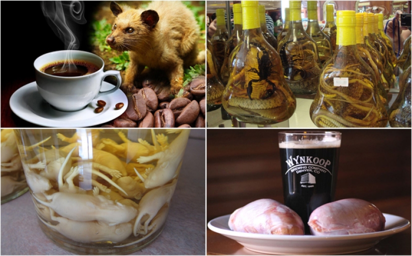 The 15 strangest drinks in the world, the ingredients of which it is better not to even guess