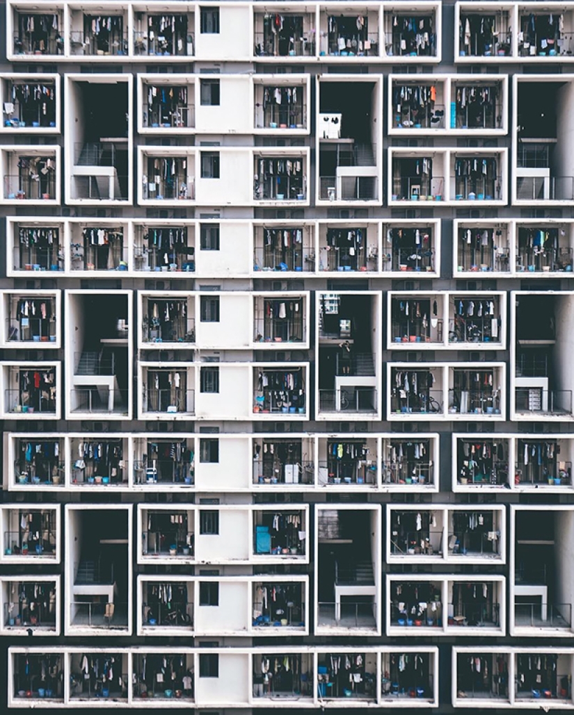 The 20-year-old photographer shoots truly dizzying urban landscapes in different countries