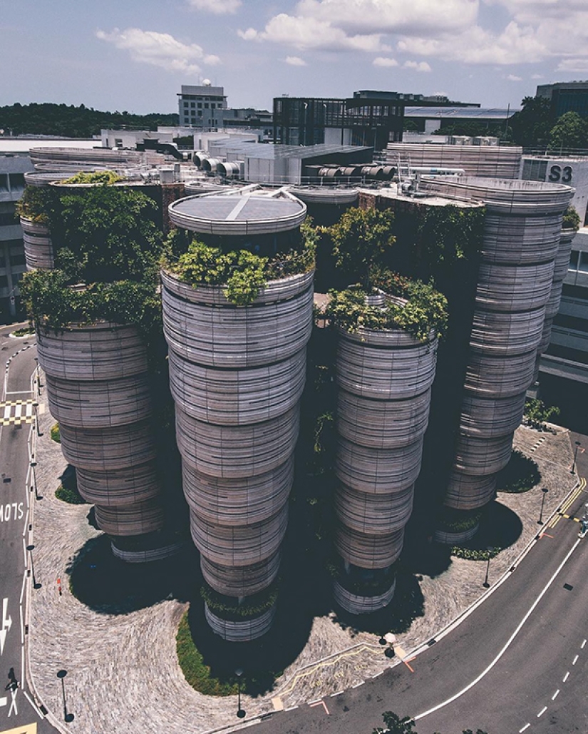 The 20-year-old photographer shoots truly dizzying urban landscapes in different countries