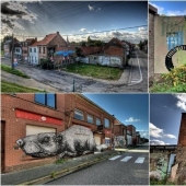 The abandoned village of Doel and its amazing street art