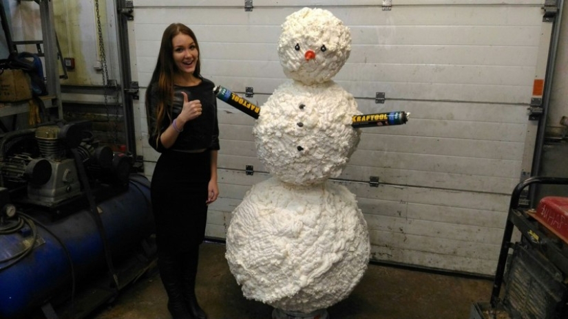 The able foam! A selection of the best photos from the Internet