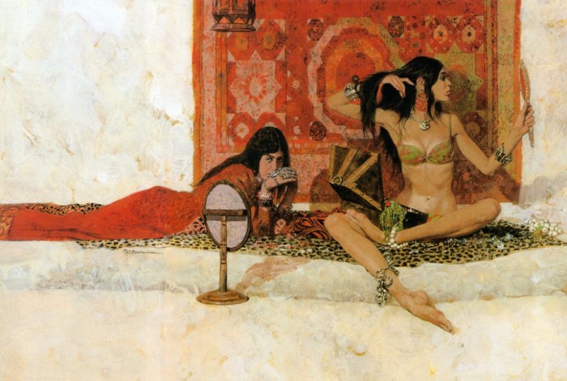 The Adventurous world of artist Robert McGinnis: hot babes and spy passions