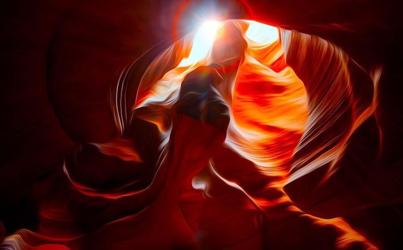 The amazing beauty of Antelope Canyon