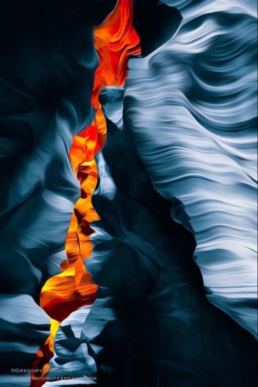 The amazing beauty of Antelope Canyon