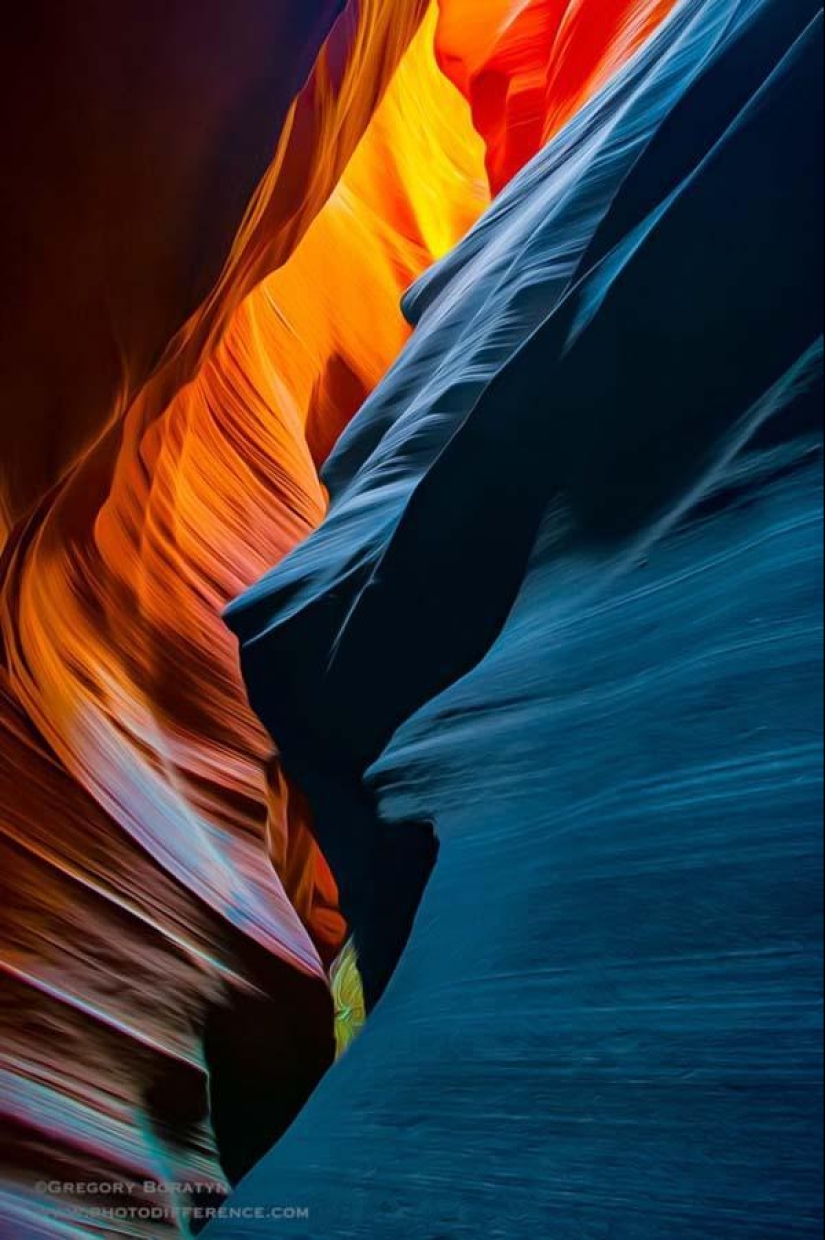 The amazing beauty of Antelope Canyon