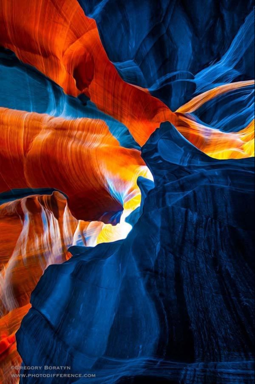 The amazing beauty of Antelope Canyon