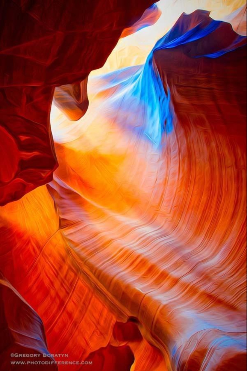 The amazing beauty of Antelope Canyon