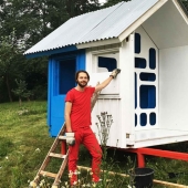 The architect told how to build a house for $ 1,200 and three hours