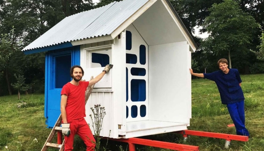 The architect told how to build a house for $ 1,200 and three hours