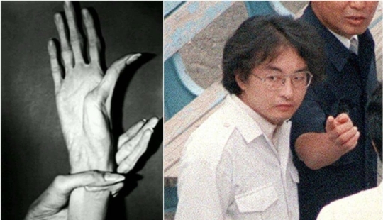 The Beast in human flesh: the creepy story of a Japanese maniac with vampire hands