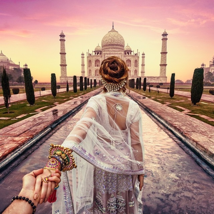 The beautiful project &quot;Follow me&quot; travels around India