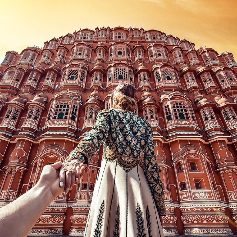 The beautiful project &quot;Follow me&quot; travels around India