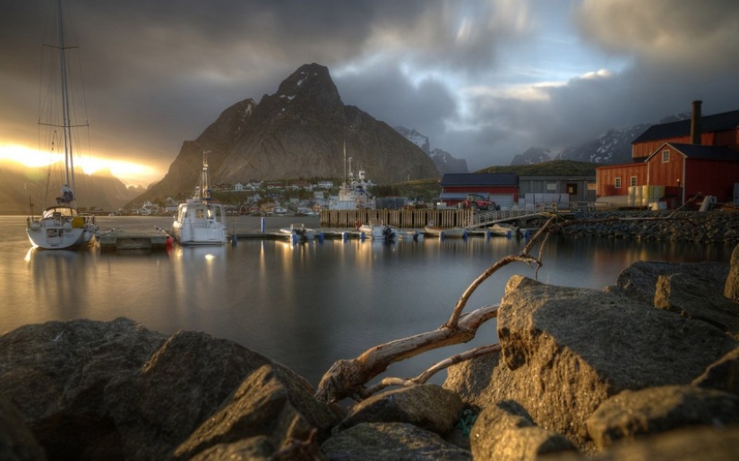 The beauty of Norway. Traveling in the Lofoten Islands