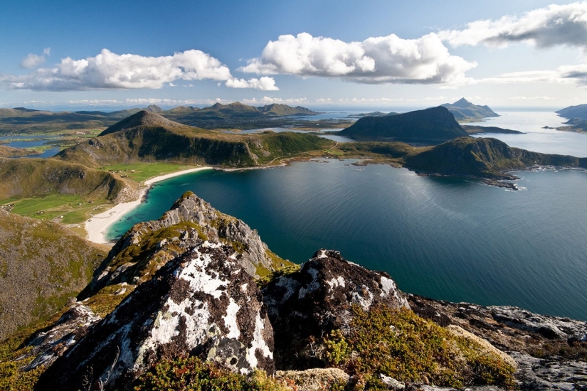 The beauty of Norway. Traveling in the Lofoten Islands