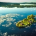 The beauty of the four seasons on the small Finnish island of Long Stone