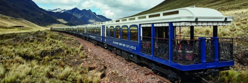 The Belmond Andean Explorer Train is a luxury hotel on wheels, with the most picturesque views in the world