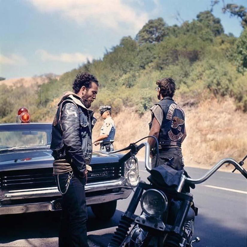 The best shots of Hells Angels by Hunter S. Thompson