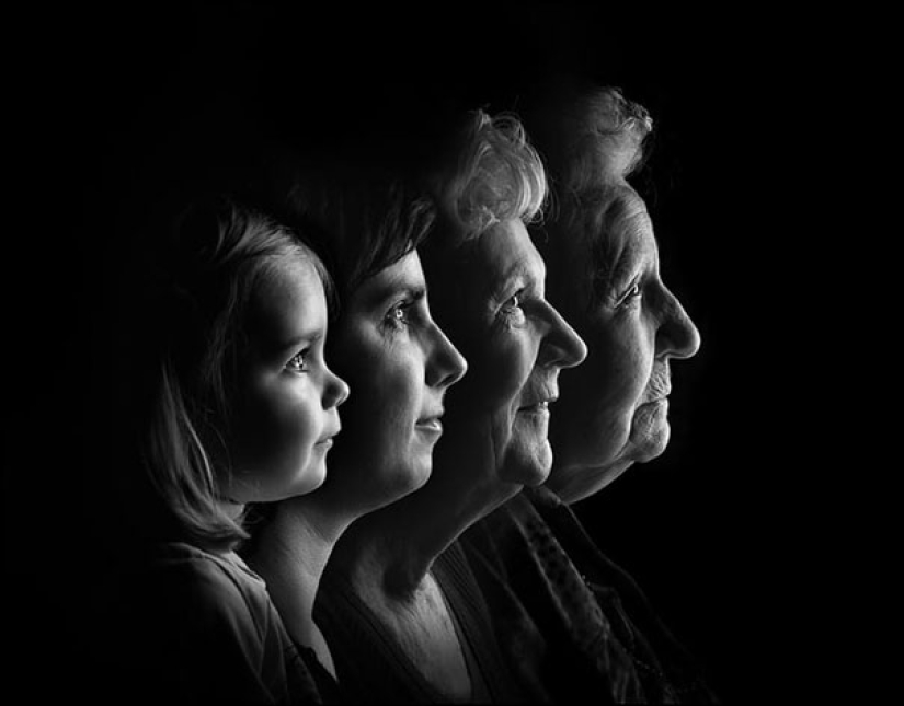 The connection of times: families in which grandchildren have children