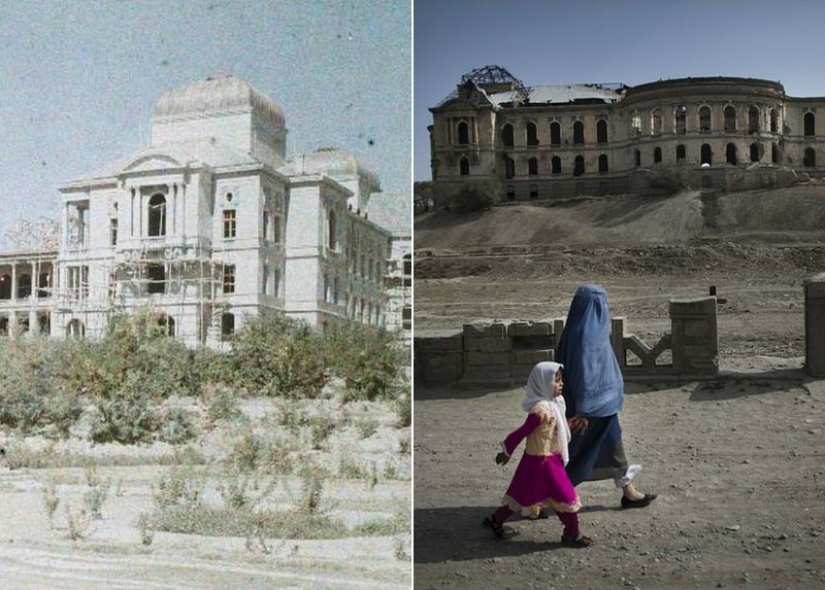 The contrasts of Afghanistan: the end of the 1920-ies and the present