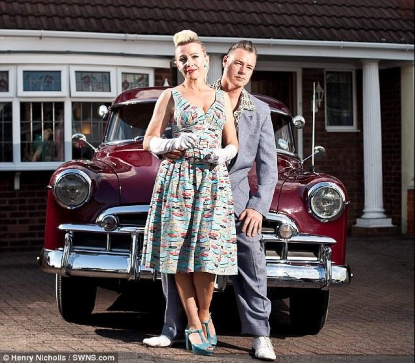 The couple returned to the fifties to save their marriage