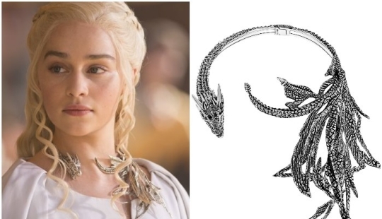 The dragon of the 585th test: the official collection of jewelry from the "Game of Thrones" has gone on sale