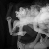 The dream of lovers on a long exposure