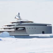 The Dutch built a luxury icebreaker yacht