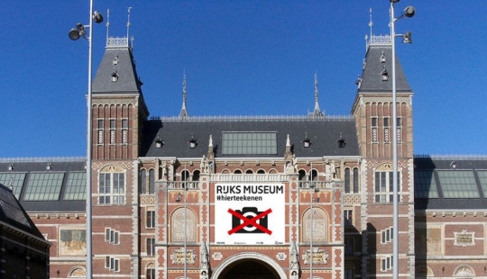 The Dutch State Museum bans cameras and tells everyone to draw what they see