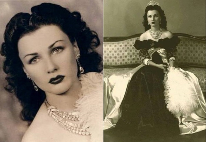 The fate of the amazing beauty she had one of Fuad, the last Princess of Egypt