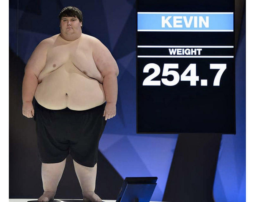 The fattest participant in the Biggest Loser program