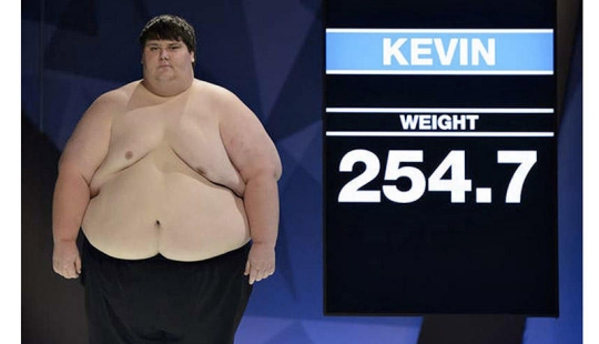 The fattest participant in the Biggest Loser program