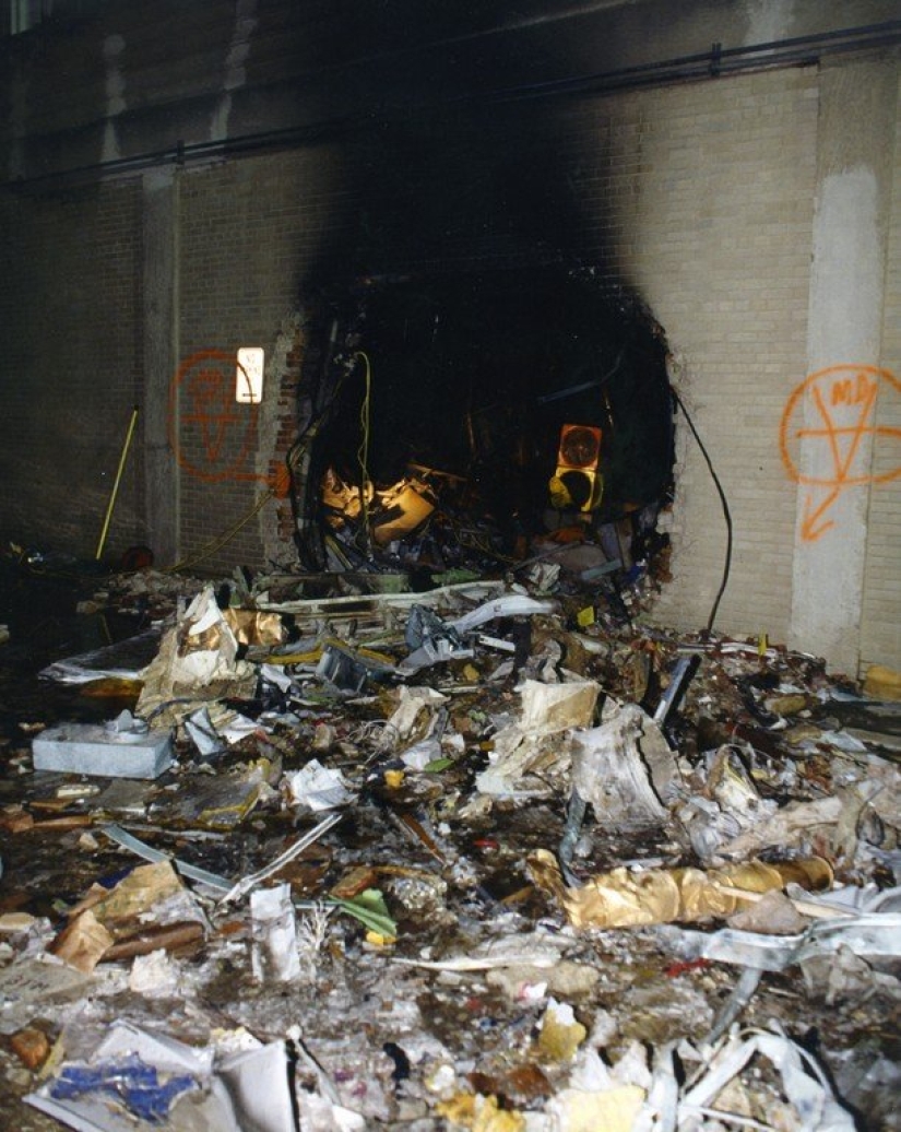 The FBI showed previously unknown photos of the Pentagon on September 11