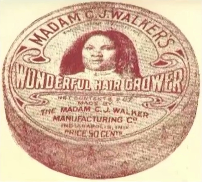 The first woman millionaire Sarah Breedlove: the path from a simple washerwoman to the Guinness Book of records