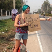 The girl hitchhiked from Sweden to Malaysia with only $200 in her pocket