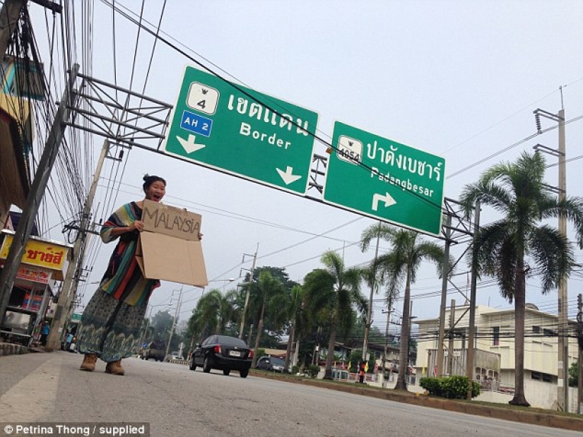 The girl hitchhiked from Sweden to Malaysia with only $200 in her pocket