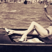 The girl in the mink bikini Diana Dors — the British answer to Marilyn Monroe