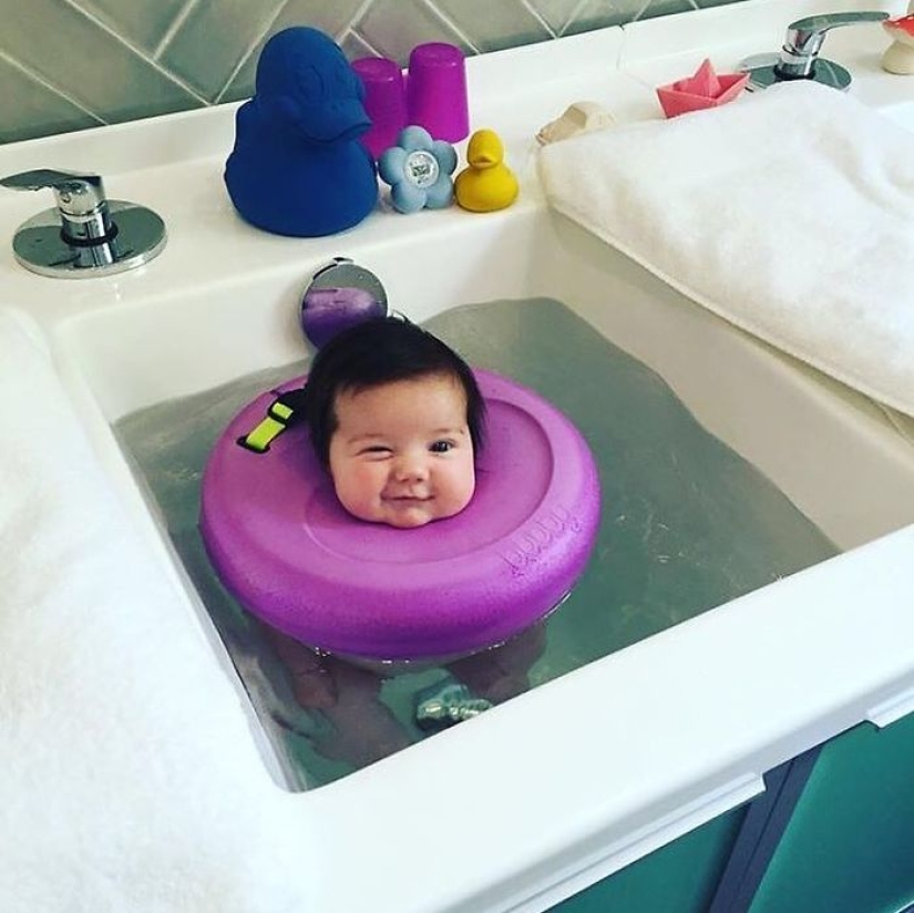 The internet is going crazy for these photos: the world's first baby spa