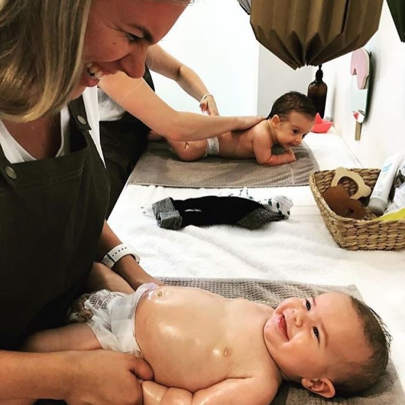 The internet is going crazy for these photos: the world's first baby spa