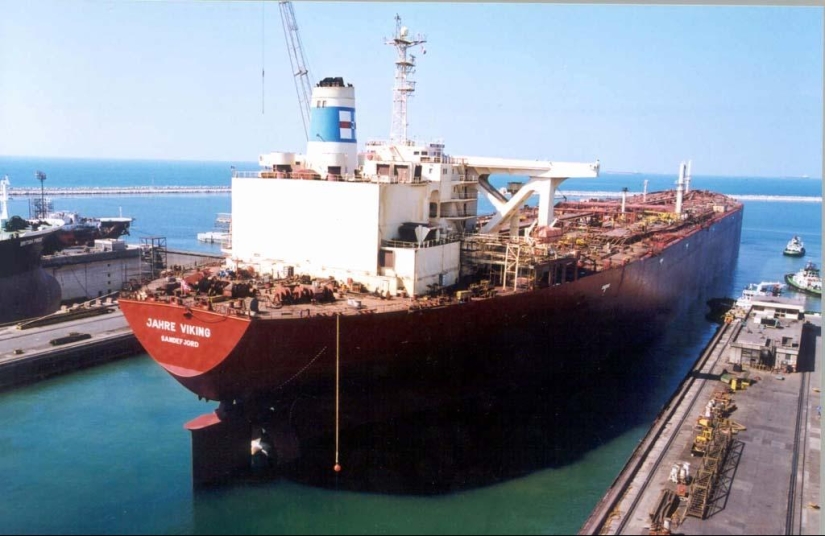 The largest tanker in the world