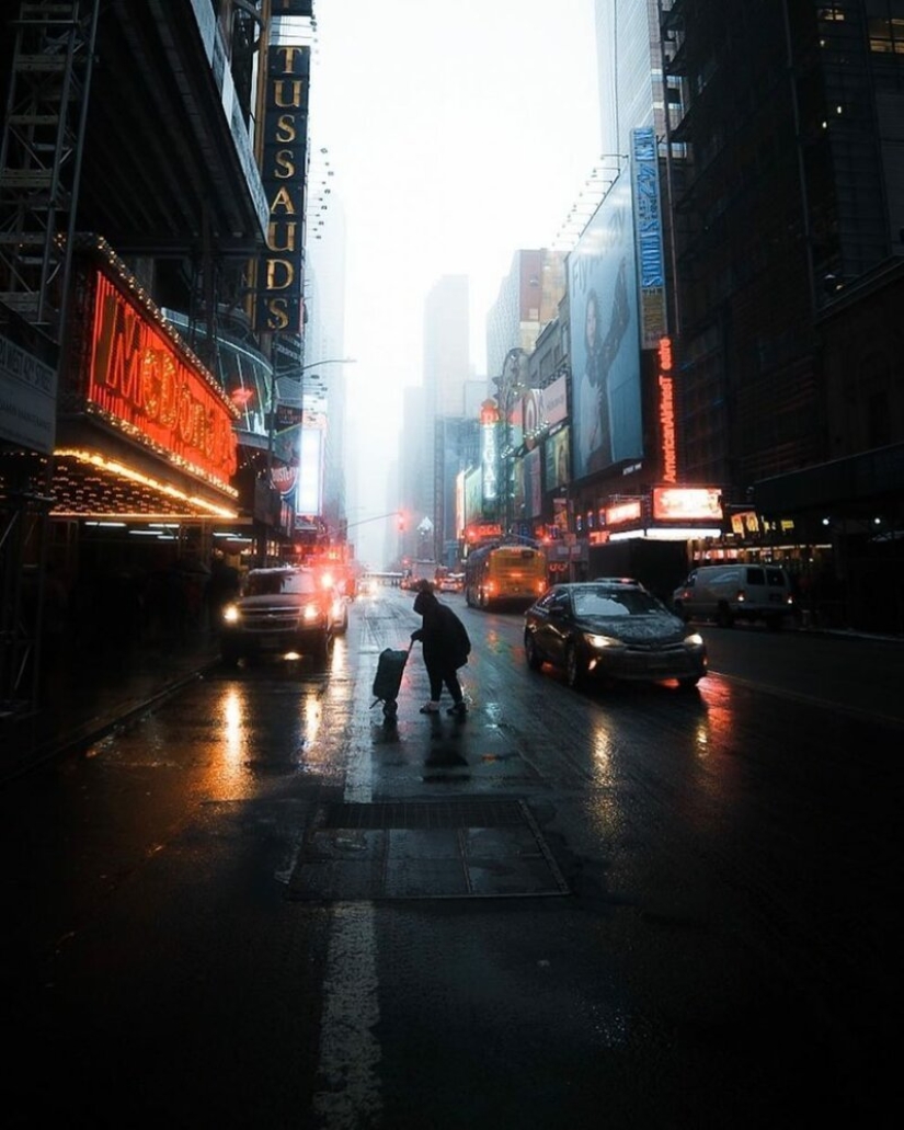 The lights of the Big Apple: an unusual look at new York