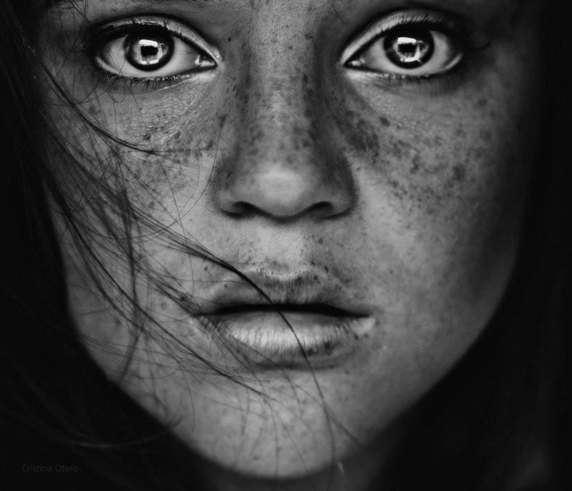 The most beautiful girls with freckles
