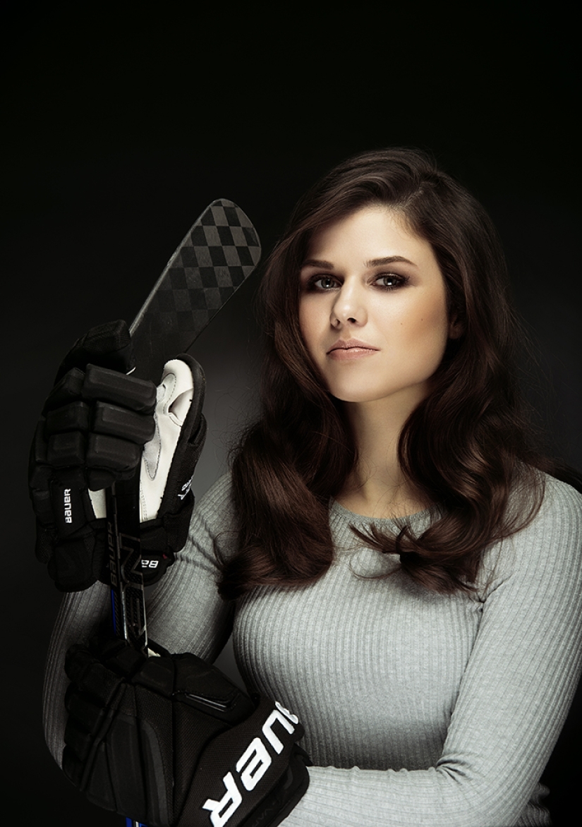 The most beautiful hockey player in Russia — Anastasia Legkodukh