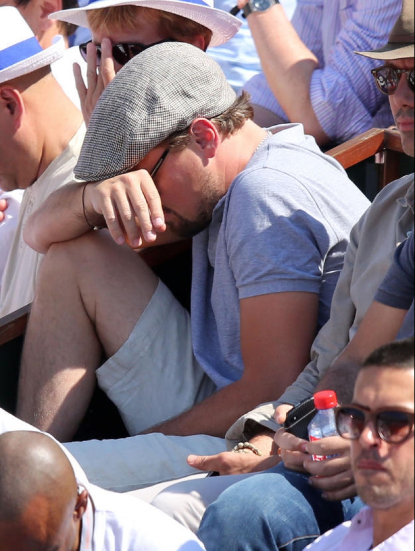 The most "candid" photos of Leo DiCaprio