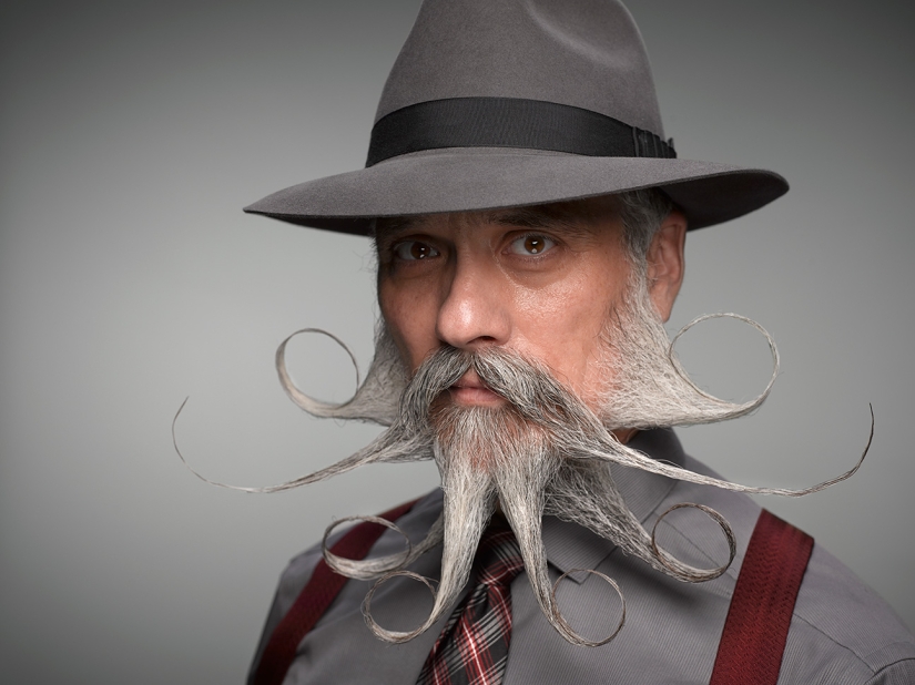 The most charismatic participants of the National Beard and Mustache Championship — 2016